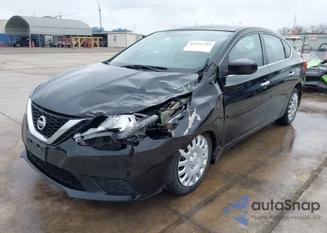 2017 Nissan Sentra S из США, поврежденный, VIN 3N1AB7AP3HY329816